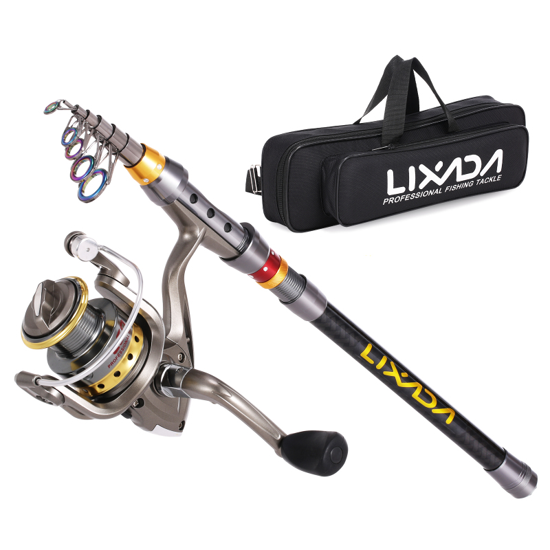 Lixada Telescopic Fishing Rod  - Fishing Rod Surf 评论和价格