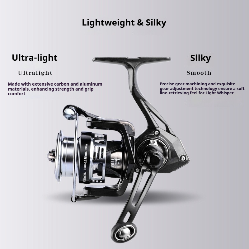 Xiongwang Lure Whisper Spinnin - Abu Garcia Reel Revo 评论和价格