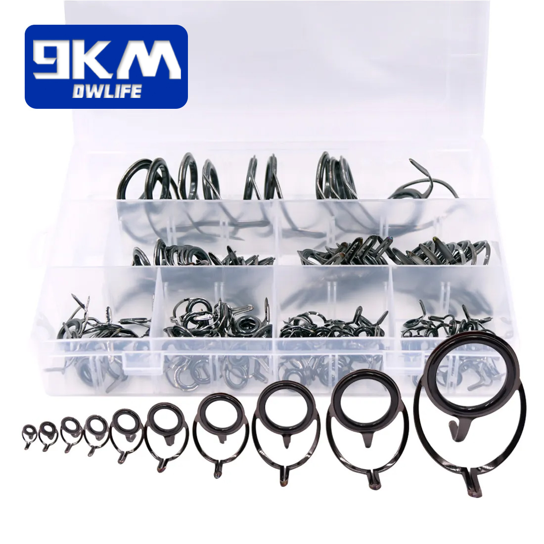 Fishing Rod Guide 9~200Pcs Sta - Fishing Rod Guide Replacement 评论和价格