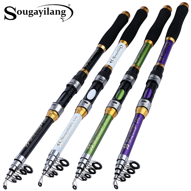 Sougayilang 4 Colors Telescopi - Fishing Rod Surf 评论和价格